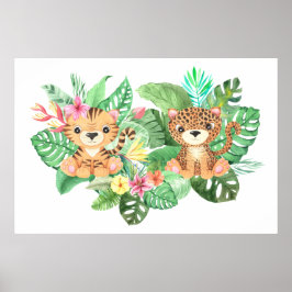 Poster Grandes Gatinhos Selvagens