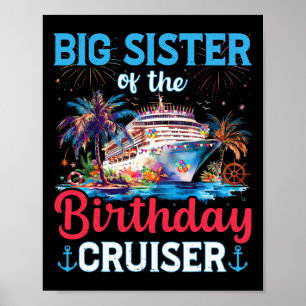 Poster Grandes Irmãs do Cruzeirista de Aniversário Divert