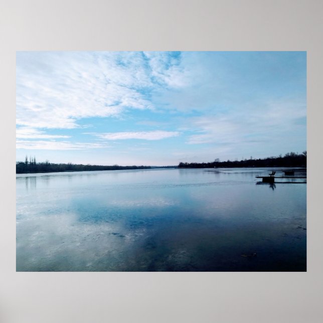 Poster Grandes margens do rio Dnieper (Frente)