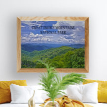 Grandes Montanhas Fumosas Foto Newfound Gap