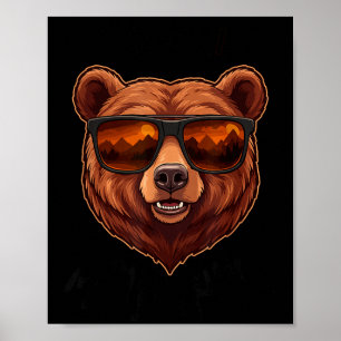 Poster Grandes montanhas smoky bear parque nacional