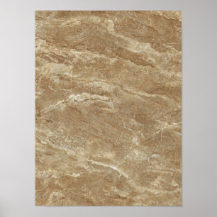 Poster Granito marrom
