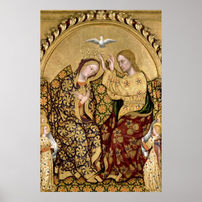 Póster granizo sagrada rainha (Frente)