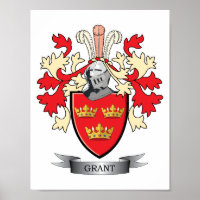 Grant Family Crest Casaco de Armas