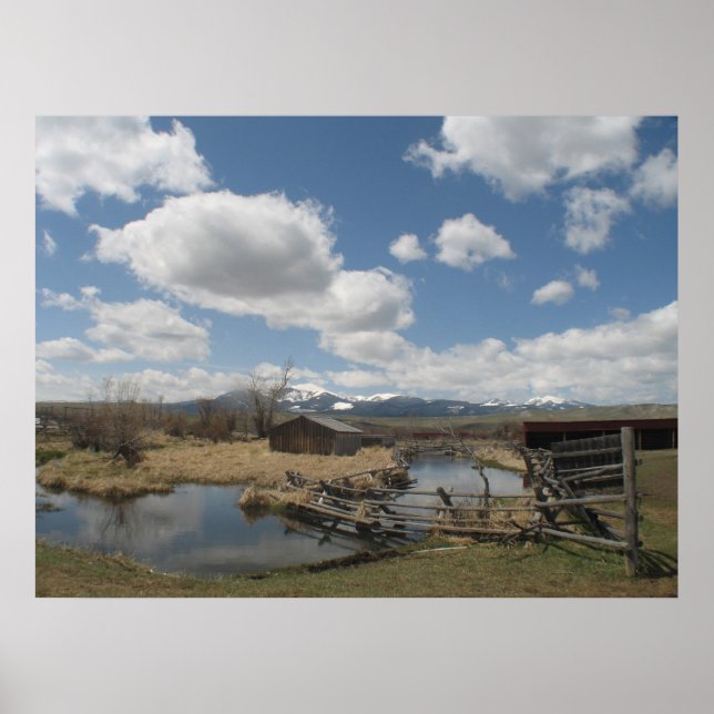 Poster Grant Kohrs Ranch Photo (Frente)