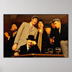 Poster Grant Wood - Sentimental Ballad