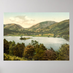 Póster Grasmere III, distrito do lago, Cumbria,