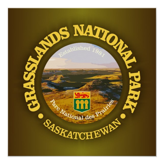 Póster Grasslands NP (Frente)