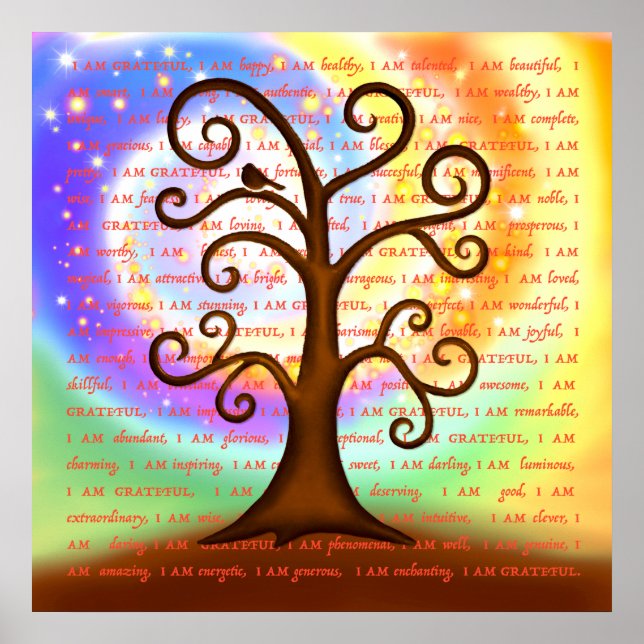 Poster "Grateful" (Frente)