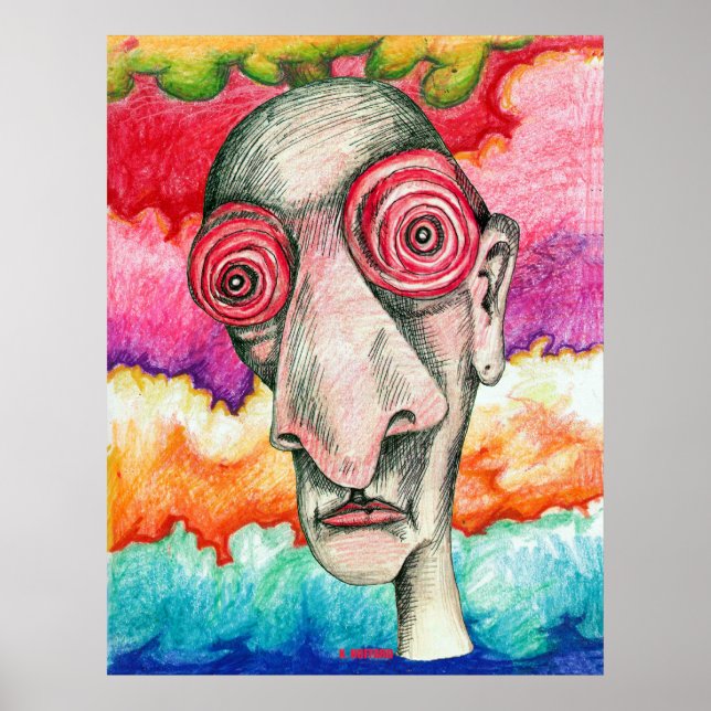 Póster Grateful Insomniac (Frente)