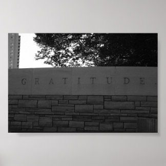 Póster Gratidão