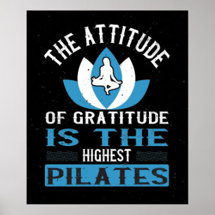Poster Gratidão É O Piloto Mais Alto