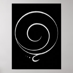 Poster Gratidão Prateada