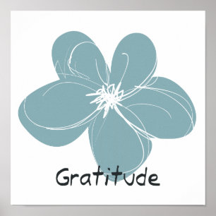 Póster Gratitude
