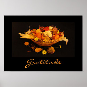 Póster Gratitude
