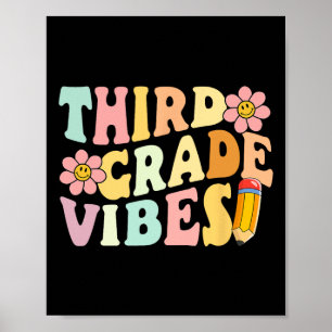 Poster Grau Vibes 3º Ano Da rua Do Professor Ki