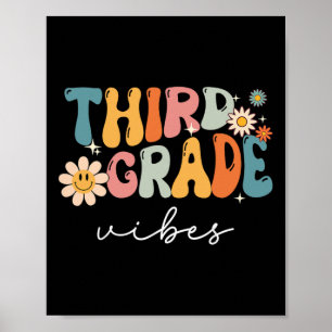 Poster Grau Vibes Para Meninas Meninos Professores Do 3º