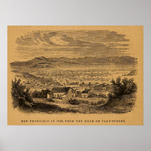 Poster Gravação antiga São Francisco