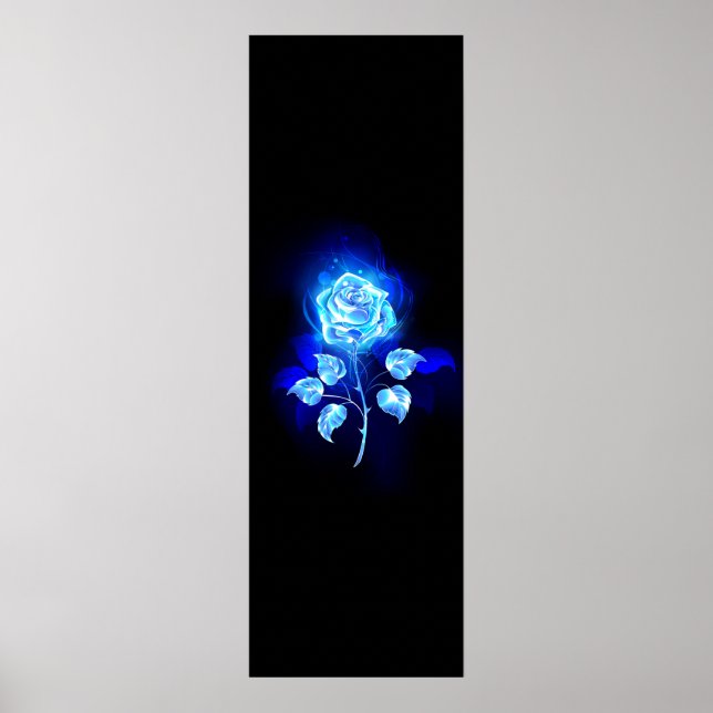 Poster Gravação de Rosa Azul (Frente)