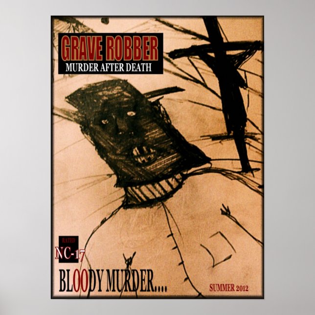 Poster Grave Robber FLYER (Frente)