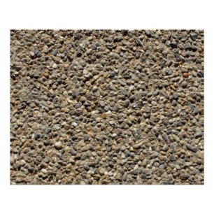 Póster Gravel & Sand Photo