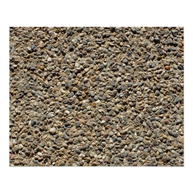 Póster Gravel & Sand Photo (Frente)