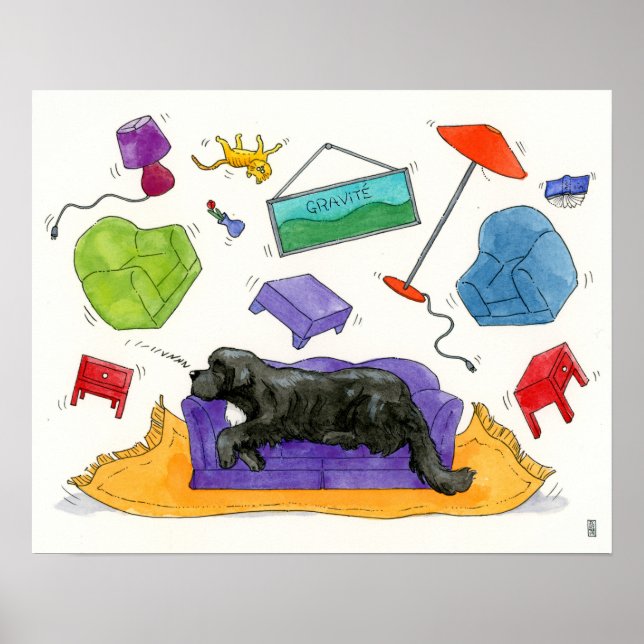 Poster Gravidade - Gravidade (Frente)