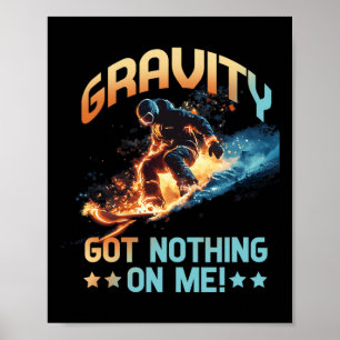 Poster Gravidade não tem nada