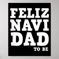 Gravidez Divertida Feliz Navi Pai Para Ser Natal 