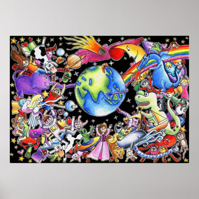 Póster Gravitação (Frente)