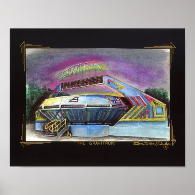 Póster Gravitron (Frente)