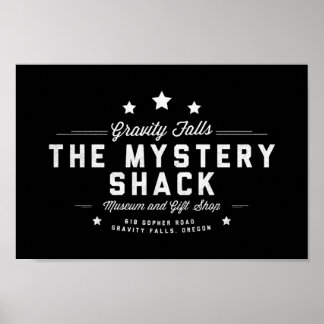 Poster Gravity Falls A Cabana do Mistério