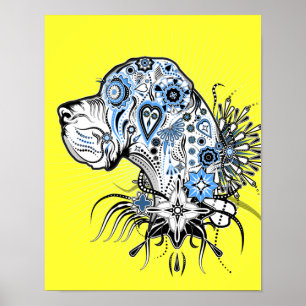 Póster Great dane