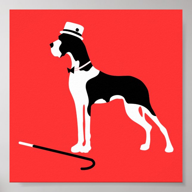 Poster Great Dane (Frente)