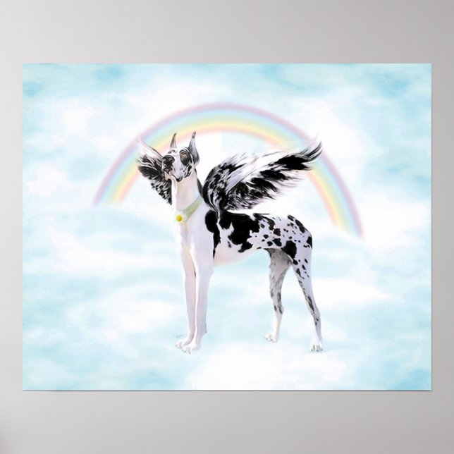 Poster Great Dane Angel Harle (Frente)