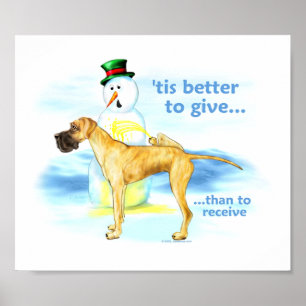 Póster Great Dane BTG Brindle UC