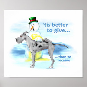 Poster Great Dane BTG Merle