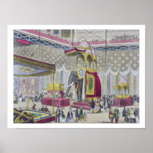 Póster Great Exhibition, 1851: Indian Department from Int