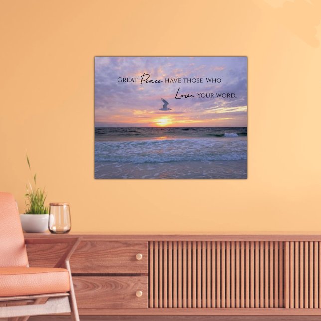 Poster Great Peace Pastel Pastel sunset (Criador carregado)