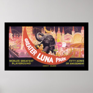 Póster Greater Luna Park (canvas)