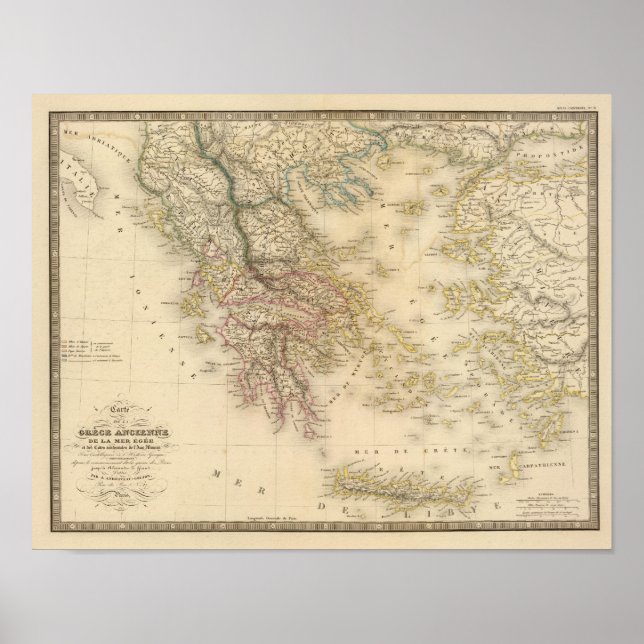 Póster Grécia antiga 2 (Frente)