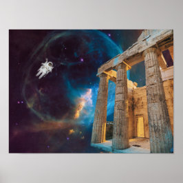 Poster Grécia de Acrópole Partenon encontra espaço