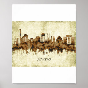 Poster Grécia de Atenas