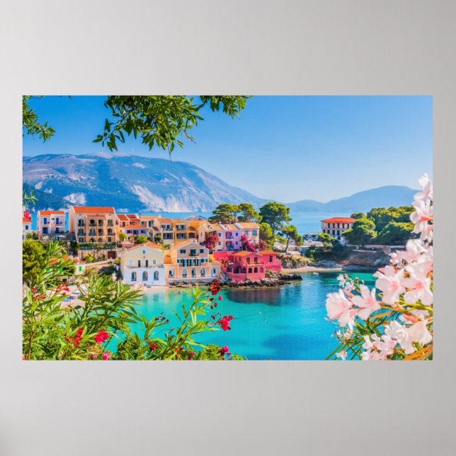 Poster Grécia de Kefalonia (Frente)