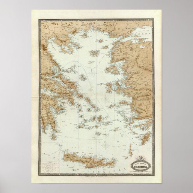 Póster Grécia e Turquia (Frente)