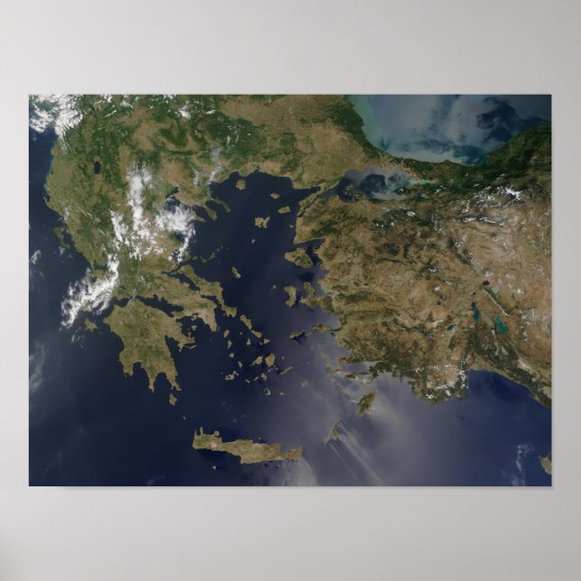 Poster Grécia e Turquia (Frente)