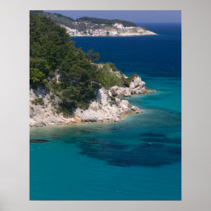 Póster GRÉCIA, Ilhas do Egeu do Nordeste, SAMOS,