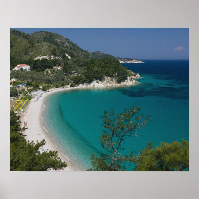 Poster GRÉCIA, Ilhas do Nordeste do Mar Egeu, SAMOS, 7 (Frente)