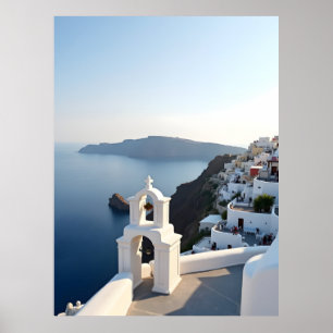 Poster Grécia Santorini