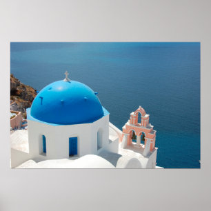Poster Grécia Santorini